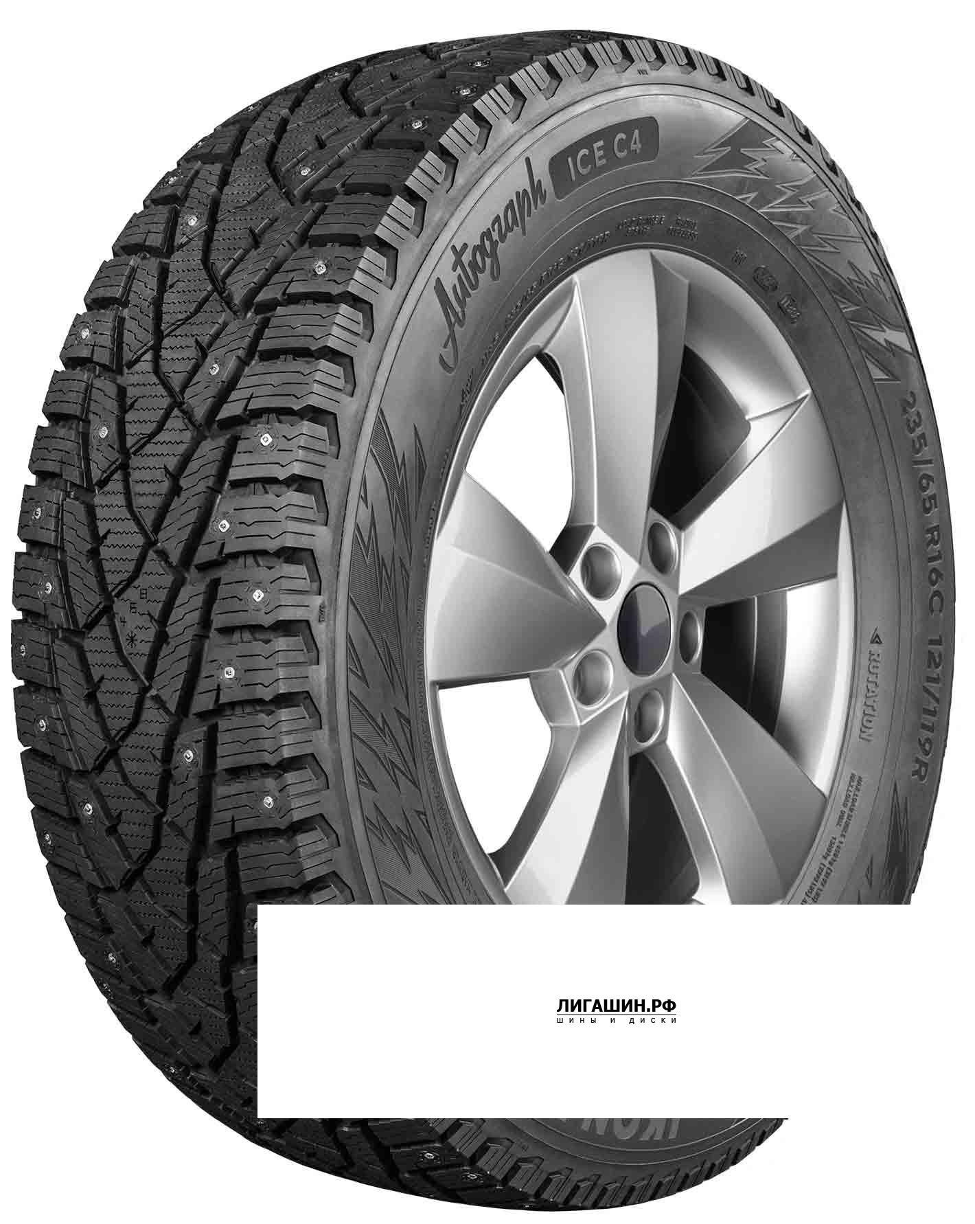 Шина Ikon Autograph Ice C4 R15c 215/70 зимняя шипованная