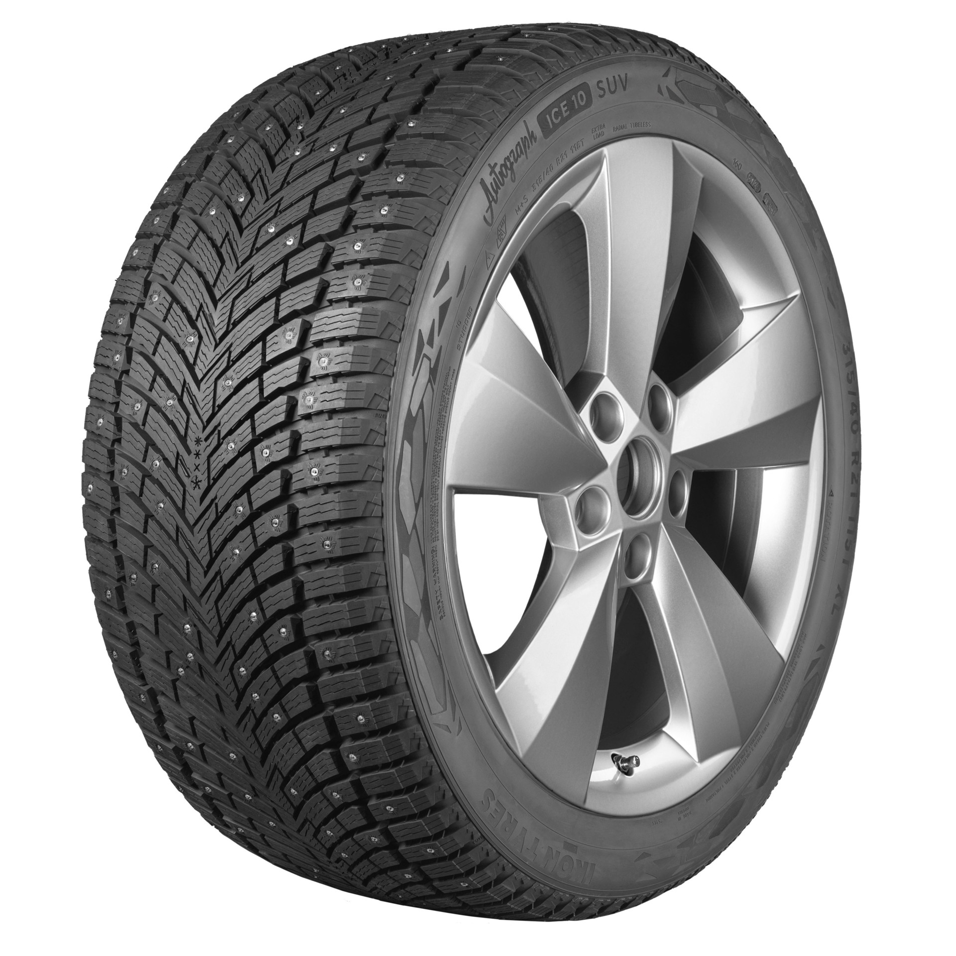 Шина Ikon Autograph Ice 10 SUV R22 295/40 зимняя шипованная